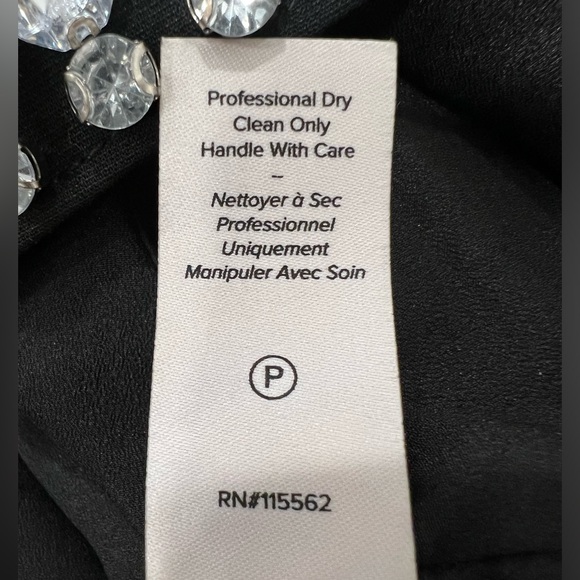 Cinq a Sept Sammy Embellished Crepe Strapless Gown Dress - Picture 11 of 11